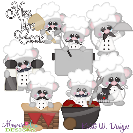 Italian Mice SVG Cutting Files Includes Clipart - Click Image to Close